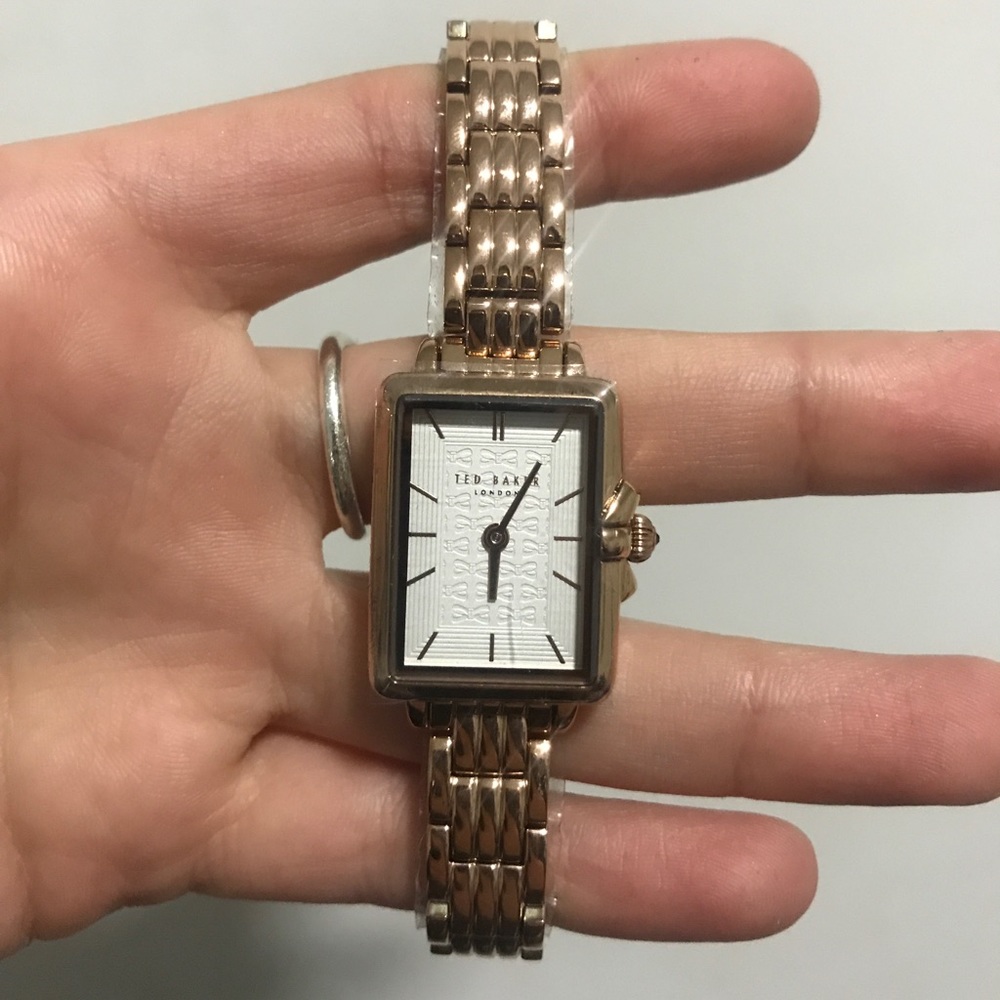 Brand new rose gold Ted Baker never used watch